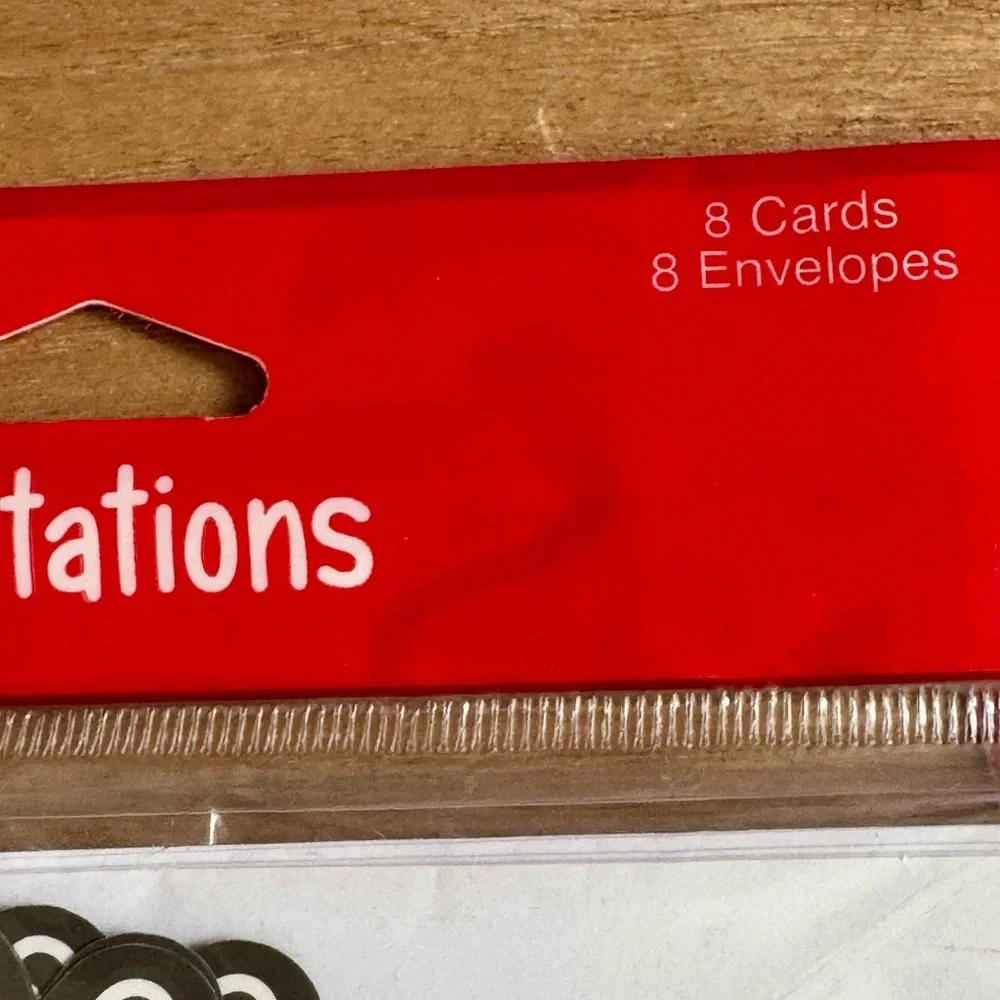 Creative Converting Ladybug Party Invitations 16 Cards & Envelopes Polka Dot Bow